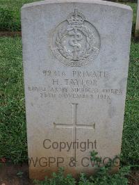 Dar Es Salaam War Cemetery - Taylor, H